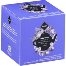 Rioba Rıoba Lady Grey Poşet Çay 10'lu 20 G - Bergamot, Limon ve Vanilya Aromalı Siyah 6'li Avantaj Paketi - 6 Adet