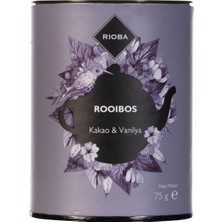 Rioba Rıoba Rooibos Çay 75 G Kakao&vanilya - Sıcak Soğuk Demleme 8'li Avantaj Paketi - 8 Adet