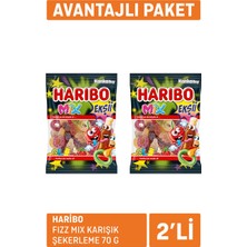 Haribo Fizz Mix Karışık Şekerleme 2 x 70 G - 8 Adet