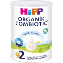 Hipp Organik Combiotic Bebek Sütü No:2 350G Devam Sütü 2'li Ekonomik Paket - 2 Adet