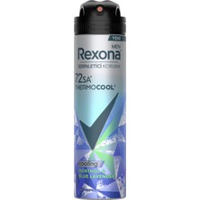 Rexona Thermocool Men Menthol & Blue Levender Erkek Sprey Deodorant 150 ml - 6 Adet