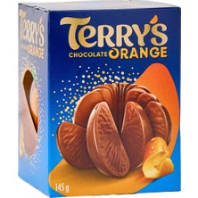 Terry's Ball Milk Orange Portakal Aromalı Sütlü Çikolata 145 G - 3 Adet
