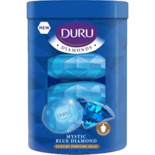 Duru Diamond Sabun 4*90 G Blue - Elmas Görünümlü Lüks Parfüm Kokulu Özel Sabun