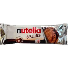 Nutella Biscuits 450G Kıtır Bisküvi Fındık Kremalı Atıştırmalık 8'li Avantaj Paketi - 8 Adet