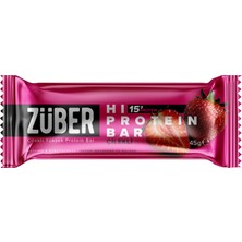Züber Çilekli Hi Protein Bar 45 G - 7 Adet