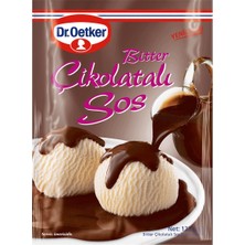 Dr. Oetker Bitter Çikolatalı Sos 122 G - Yoğun Lezzet 6'li Avantaj Paketi - 6 Adet