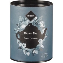 Rioba Rıoba Beyaz Çay 75 G - Beyaz Çikolata Parçalı Sıcak Içecek 8'li Avantaj Paketi - 8 Adet