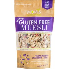 Mom's Natural Foods Moms Natural Glutensiz Müsli 300 G - Yüksek Lifli Vegan Protein Kaynağı 6'li Avantaj Paketi - 6 Adet