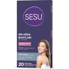 Sesu Ağda Bandı 20'li Hassas Cilt - 6 Adet