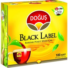 Doğuş Black Label Bardak Poşet Çay 100*2G - 200 G
