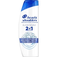 Head & Shoulders Klasik 2in1 Şampuan 300 ml Kepek Karşıtı 5'li Avantaj Paketi - 5 Adet