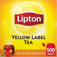 Lipton Yellow Label Bardak Poşet Çay 500*2G - 1000 G Geleneksel Lezzet 2'li Ekonomik Paket - 2 Adet