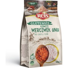 Reis Glutensiz Kırmızı Mercimek Unu 500 G - 5 Adet