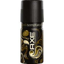 Axe Dark Temptation Deodorant 150 ml - Çikolata Aromalı Vücut Spreyi 8'li Avantaj Paketi - 8 Adet