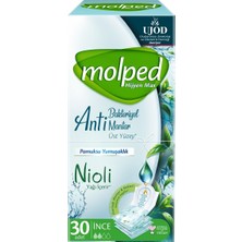 Molped Hijyen Max Günlük Ped 30'lu Antibakteriyel Antimantar Koruma 6'li Avantaj Paketi - 6 Adet