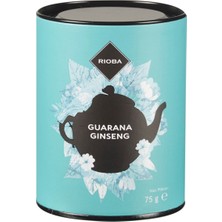 Rioba Rıoba Guarana-Ginseng Beyaz Çay 75 G - Enerji Veren Sıcak/soğuk Çay