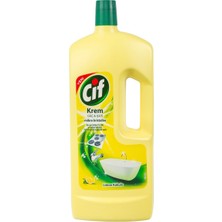 Cif Sıvı Krem 1,5l Limon - Işıltılı Yüzeyler Için Etkili Temizlik 3'li Ekonomik Paket - 3 Adet
