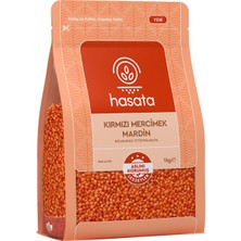 Hasata Mardin Kırmızı Mercimek 1 kg - 6 Adet
