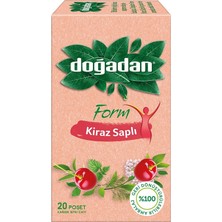 Doğadan Form Çayı 20'li Kiraz Saplı Karışık Bitki Çayı 36 G 4'li Avantaj Paketi - 4 Adet