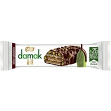 Damak Âlâ Gofret 12X30G Bitter - Antep Fıstıklı Çikolata 6'li Avantaj Paketi - 6 Adet