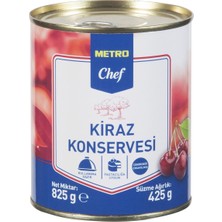 Metro Chef Meyve Konserve 825 G Kiraz 5'li Avantaj Paketi - 5 Adet