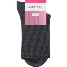 Body Pure Kadın Soket Çorabı 36-40 - 8 Adet