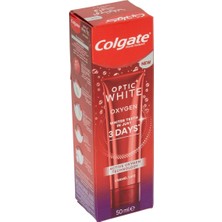 Colgate Optic White Oxygn 50 ml Beyazlatıcı Diş Macunu 8'li Avantaj Paketi - 8 Adet