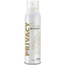 Privacy Gold Sensation Deodorant Women 150 ml - 8 Adet