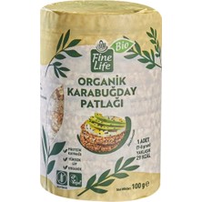 Fine Life Bio Karabuğday Patlağı 100 G | Glutensiz, Vegan, Yüksek Protein 8'li Avantaj Paketi - 8 Adet