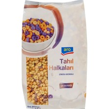 Aro Renkli Tahıl Halkaları 500 G Sade Kahvaltılık Gevrek 3'li Ekonomik Paket - 3 Adet