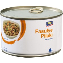 Aro Fasulye Pilaki 400 G - Pratik ve Lezzetli Konserve Hazır Yemek 5'li Avantaj Paketi - 5 Adet