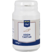 Metro Chef Krem Tartar 100 G - Pastacılık ve Şekerleme Için Stabilizatör 2'li Ekonomik Paket - 2 Adet