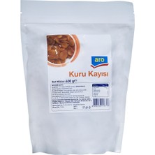 Aro Kuru Kayısı No:6 400 G - Malatya Güneşte Kurutulmuş Kükürtlü Kuru Meyve 2'li Ekonomik Paket - 2 Adet