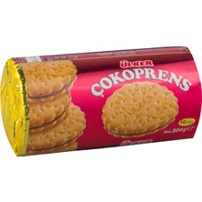 Ülker Çokoprens Bisküvi 12X300 G - Çıtır Çikolata Kaplı Atıştırmalık