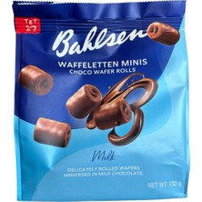 Bahlsen Waffeletten Minis Sütlü Çikolata Kaplı Gofret 130 G - 5 Adet