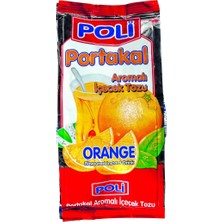 Poli Toz Içecek 300G Portakal - Pratik ve Lezzetli Sıcak Içecek 3'li Ekonomik Paket - 3 Adet