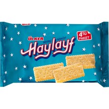 Ülker Haylayf Bisküvi 4X61,2 G Şekerli Atıştırmalık 2'li Ekonomik Paket - 2 Adet