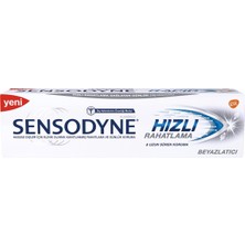 Sensodyne Hızlı Rahatlama Beyazlatıcı Diş Macunu 75 ml - Hassasiyete 60 Saniyede 5'li Avantaj Paketi - 5 Adet