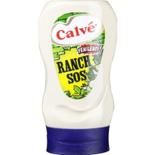 Calve Ranch Sos 245G - Salatalar ve Kızartmalar Için Kremalı Lezzet 4'li Avantaj Paketi - 4 Adet