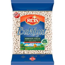 Reis Dermason Fasulye 1 kg - Iri Taneli, Çabuk Pişen Kuru Fasulye