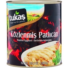 Tukaş Köz Patlıcan 2,85 kg - Pratik ve Lezzetli Közlenmiş Patlıcan 2'li Ekonomik Paket - 2 Adet