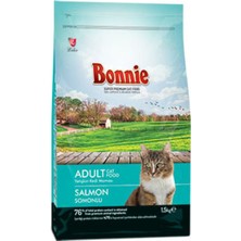 Bonnie Adult Kedi Maması Somon 1,5 kg - 8 Adet