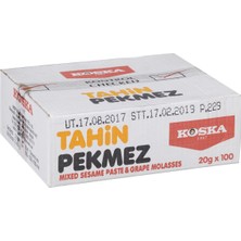 Koska Tahin Pekmez 100*20G Pratik Porsiyonluk Karışım