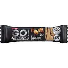 Ülker Go Ahead Protein Bar 45G Bitter Çikolatalı Yer Fıstıklı 6'li Avantaj Paketi - 6 Adet