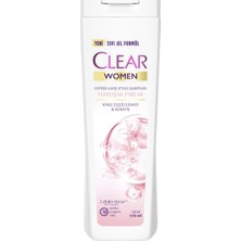 Clear Kiraz Çiçeği Şampuan 350 ml Kepeğe Karşı Etkili Besleyici Bakım 4'li Avantaj Paketi - 4 Adet