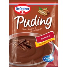 Dr. Oetker Kakaolu Puding 147G - Yoğun Kakao Aromalı Pratik Tatlı 3'li Ekonomik Paket - 3 Adet