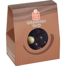Fine Life Mini Kahve Draje Çikolata 100 G - Sütlü, Bitter, Beyaz Çikolata Kaplı 8'li Avantaj Paketi - 8 Adet
