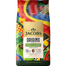 Jacobs Origins Brazil & Colombia Citrus & Nutty 1 kg - 2 Adet