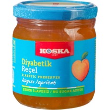 Koska Diyabetik Kayısı Reçeli 240G Doğal Tatlandırıcılı 3'li Ekonomik Paket - 3 Adet