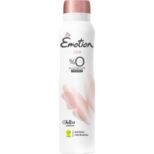 Emotion Joy Deodorant 150 ml - Ferahlatıcı ve Kalıcı Koku 6'li Avantaj Paketi - 6 Adet